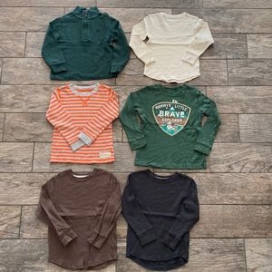 Boys Size 4 long sleeve shirts